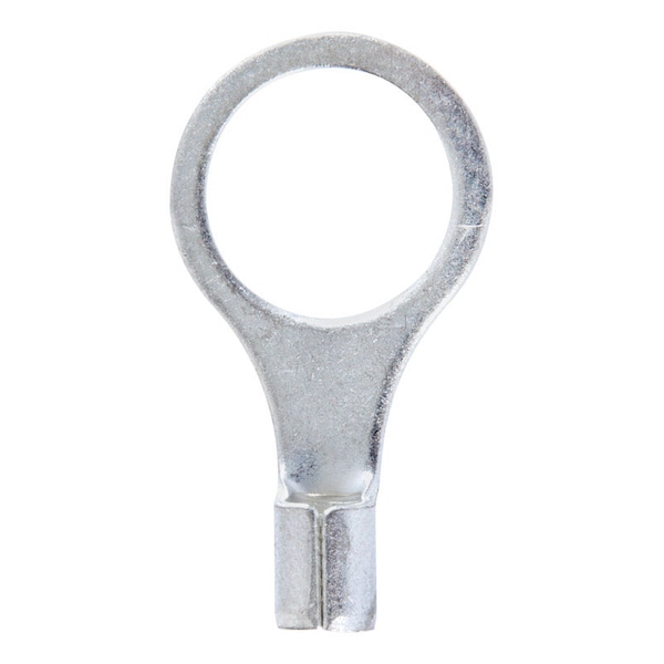 Jandorf Jandorf 12-10 Ga. Uninsulated Wire Terminal Ring Silver 5 pk 60835 - main